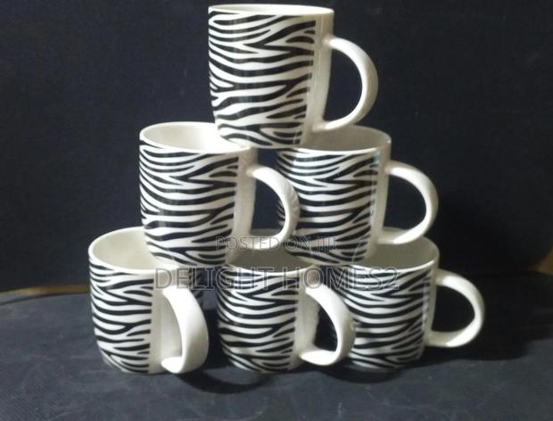 6pcs Classy Ceramic Cups -P - thumbnail 10