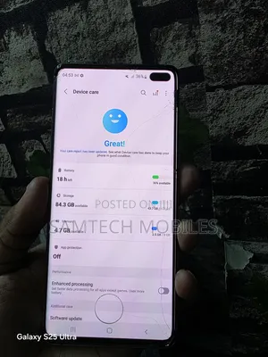 Samsung Galaxy S10 Plus 128 GB Blue