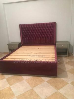 Tufted Velvet 5 by 6 Bed - thumbnail 2