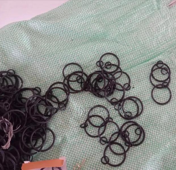 Round Metallic Curtain Pole Drapery Rings Curtain Rings - main view