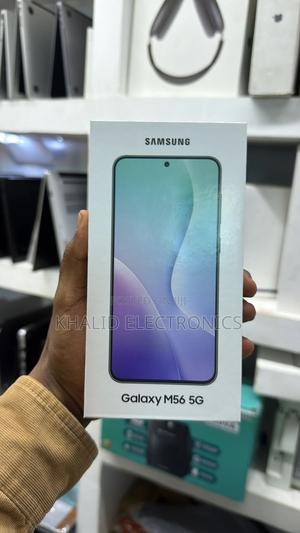 New Samsung Galaxy M56 256 GB Black - main view