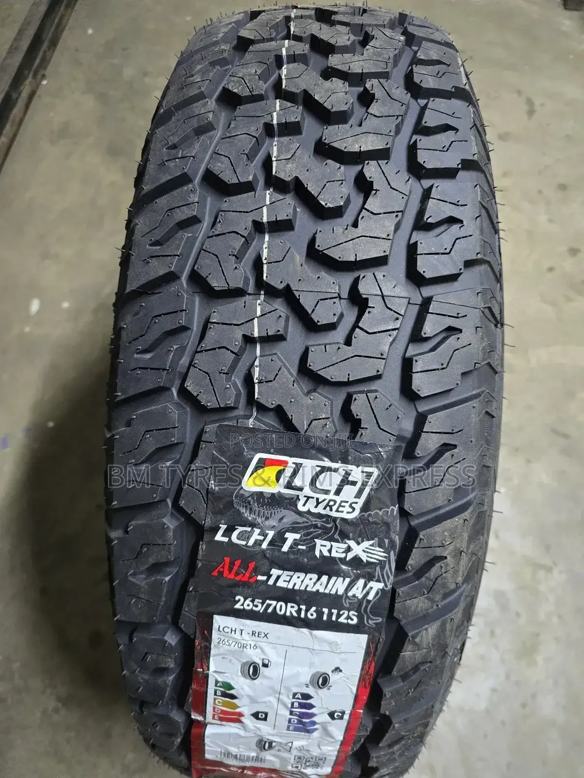 265 /70 R16 LCH Tyres (All Terrein) New Technology.