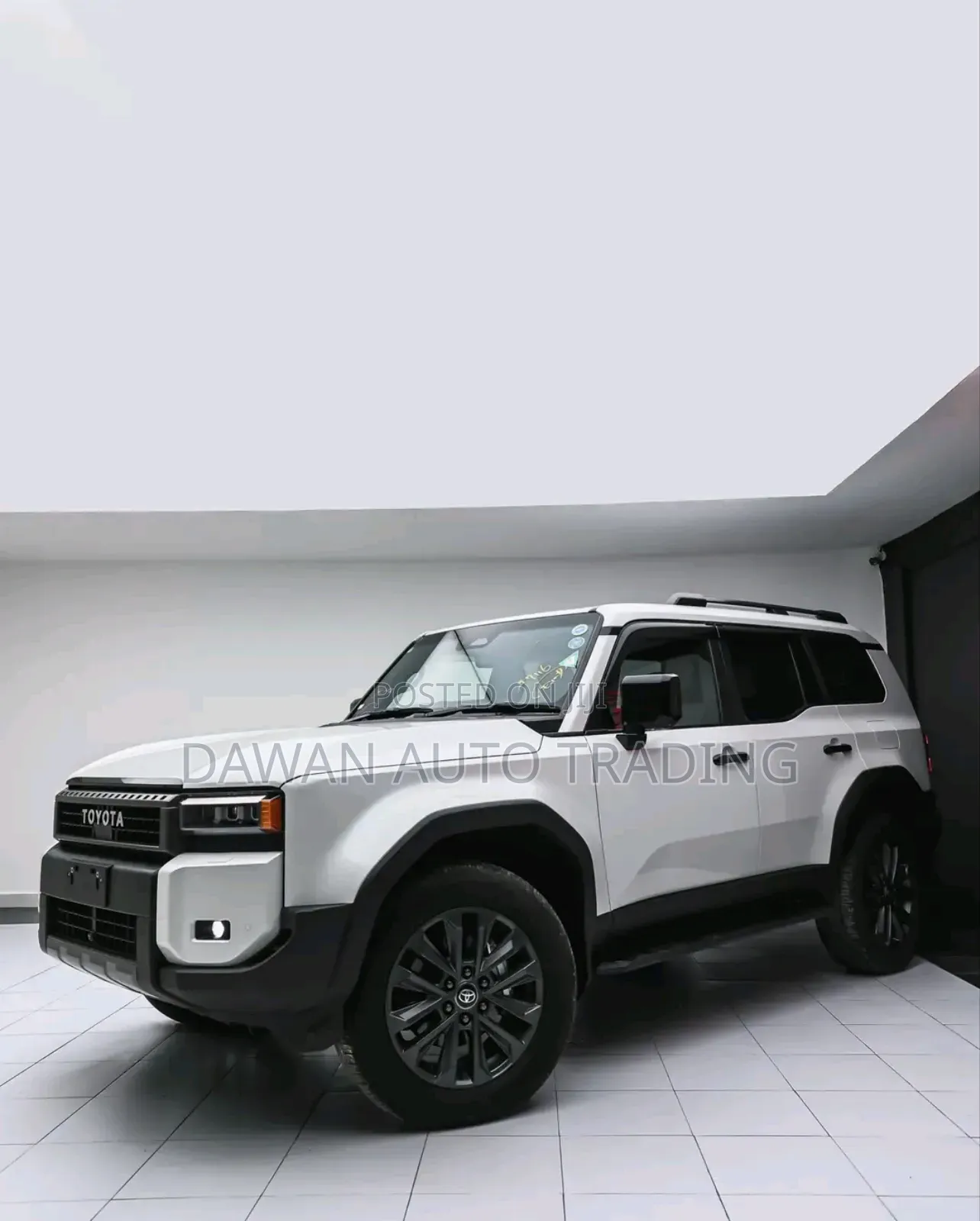 Toyota Land Cruiser Prado 2024 White