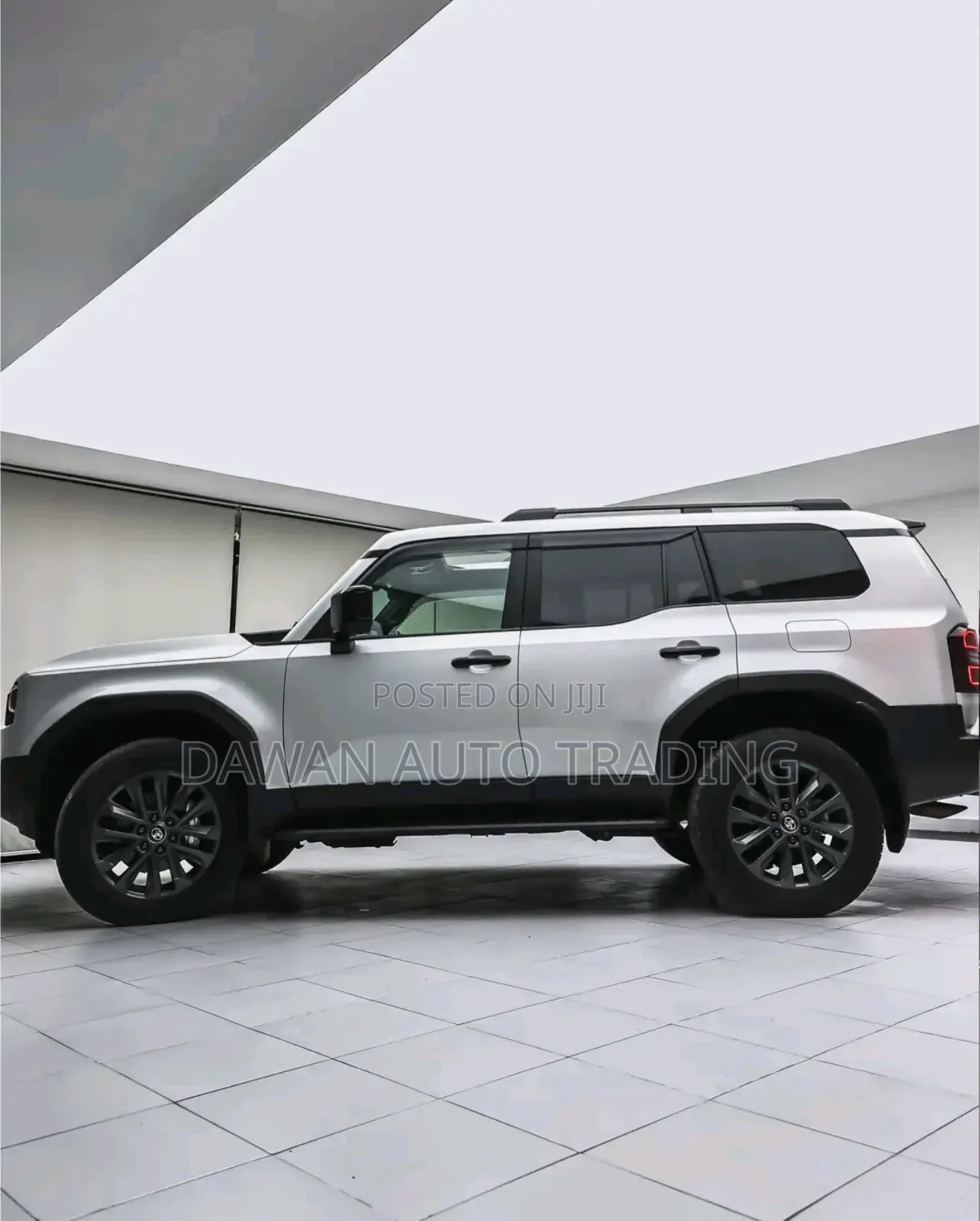 Toyota Land Cruiser Prado 2024 White