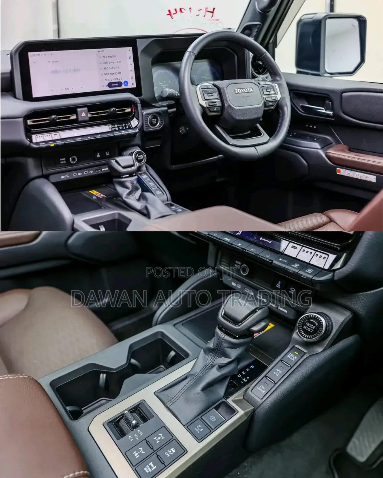 Toyota Land Cruiser Prado 2024 White