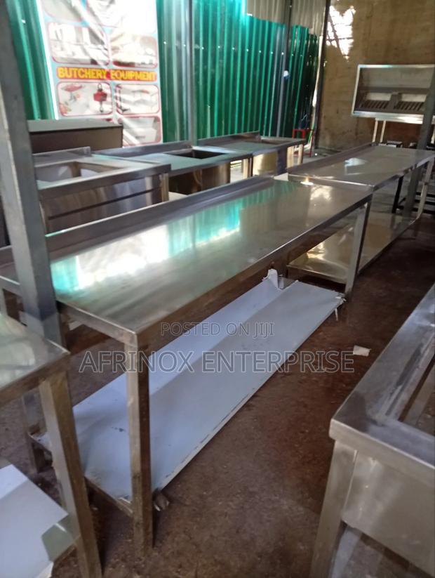 6 Feets Table. Food Grade Stainless, - main view