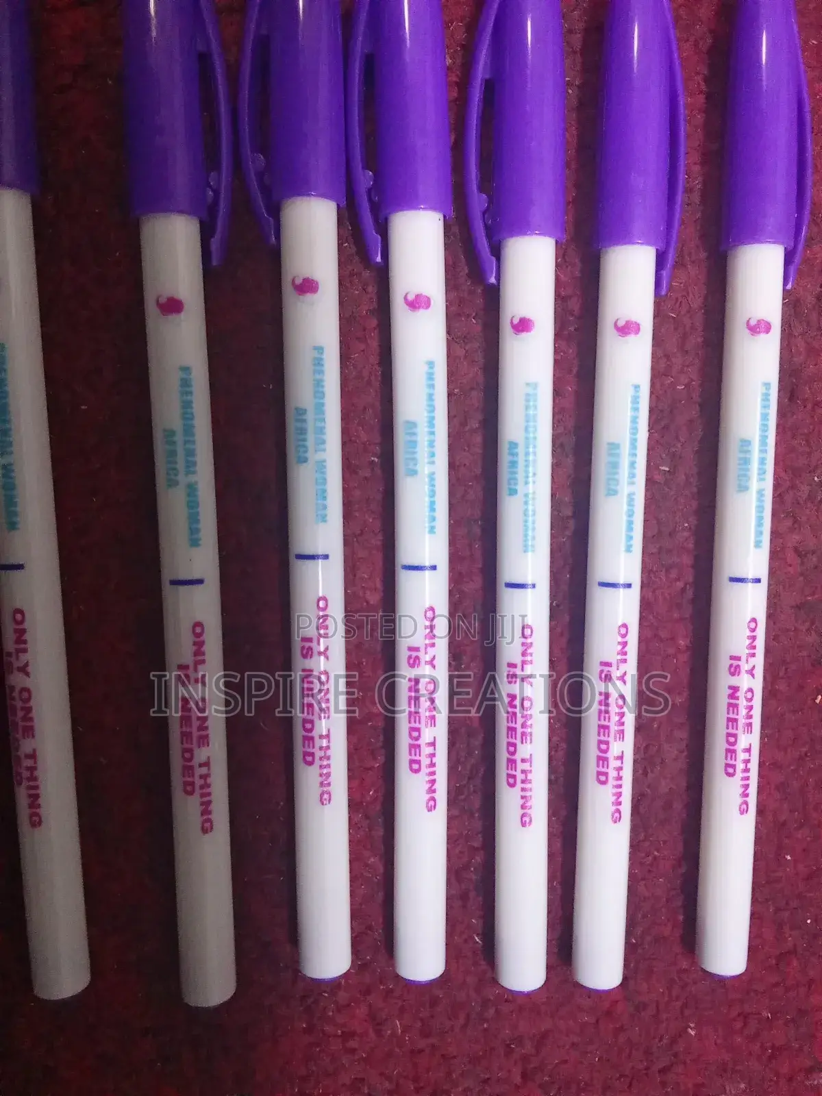" Plastic Pens Printing