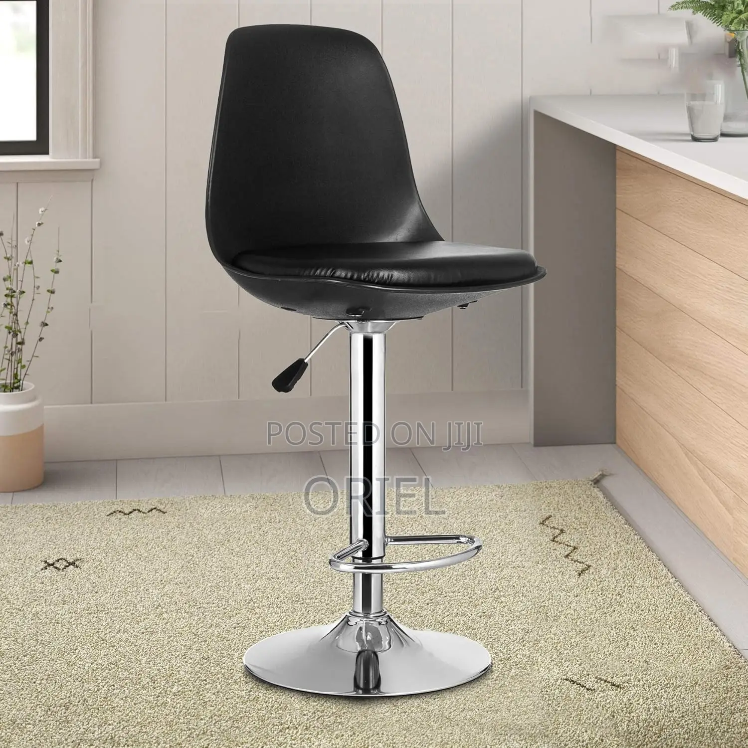 Height Adjustable Swivel Home Barstool
