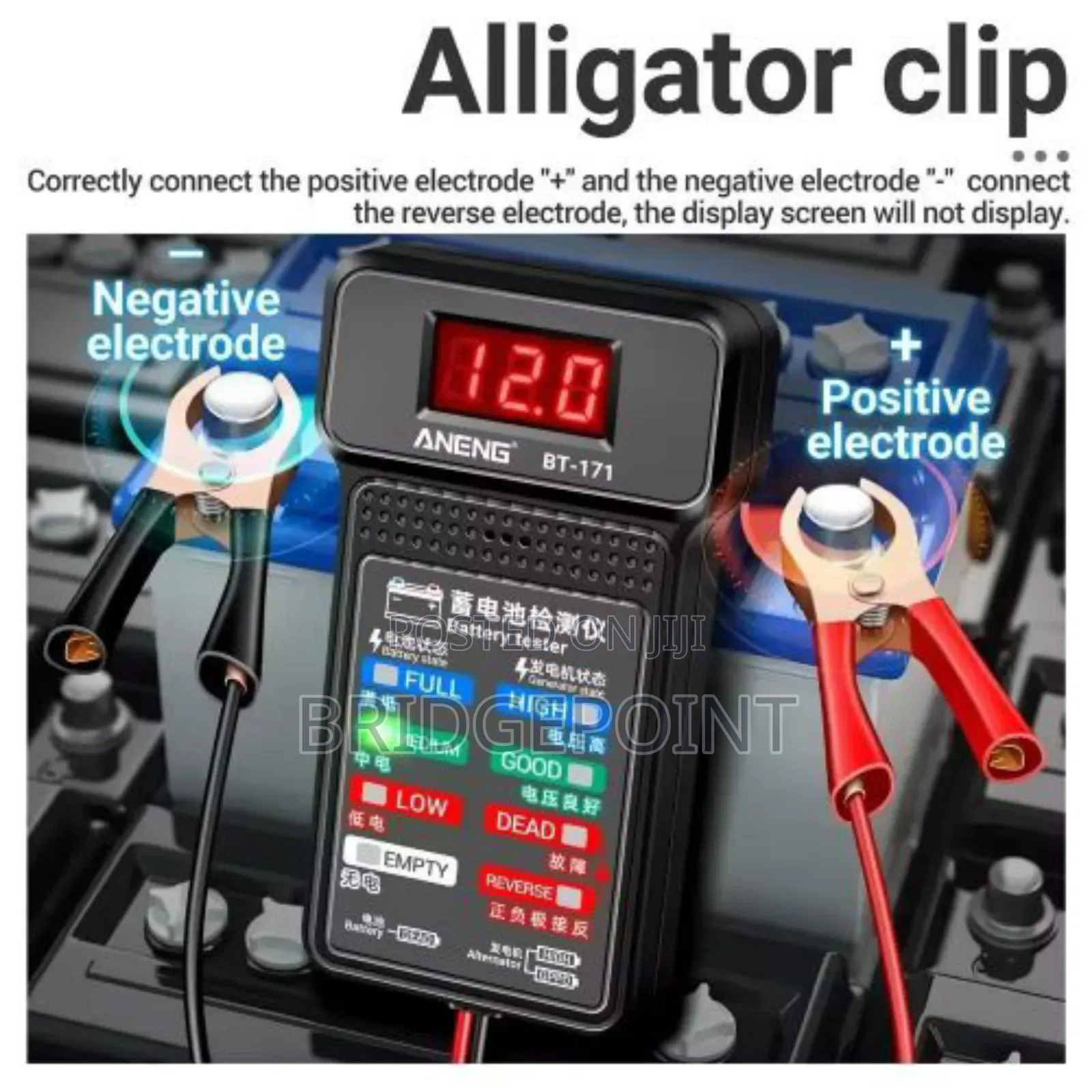 Multi-Functional Battery Tester 12v for Automotive Maintenance