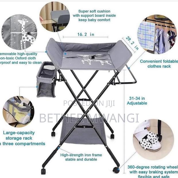 Premium  Foldable Multi-functional Baby Changing Station In Kenya - thumbnail 5