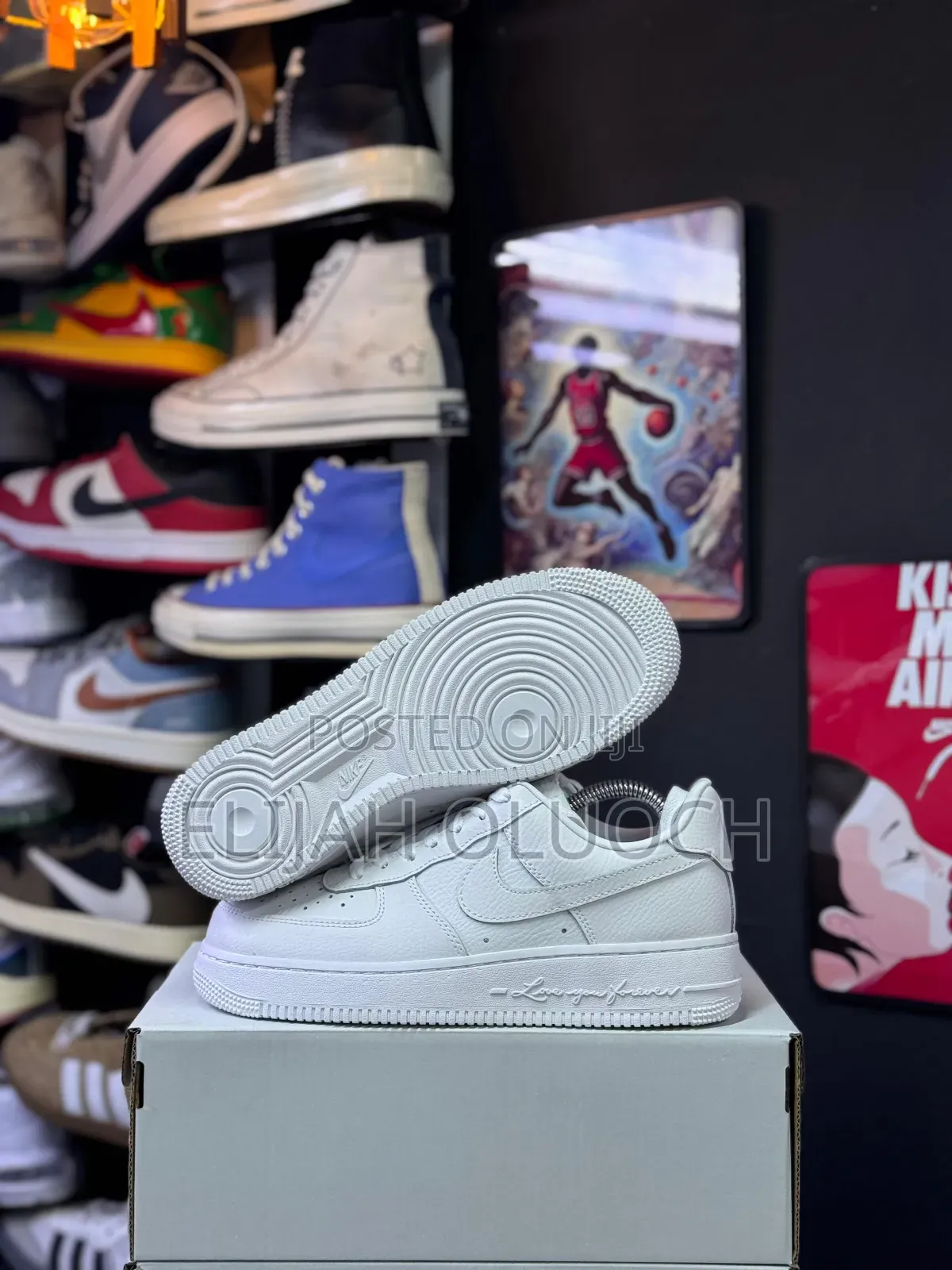 Nocta X Nike Airforce 1 Low ‘Certified Lover Boy’
White