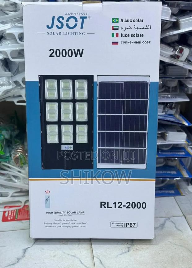 2000w Jsot Solar Street Light - main view