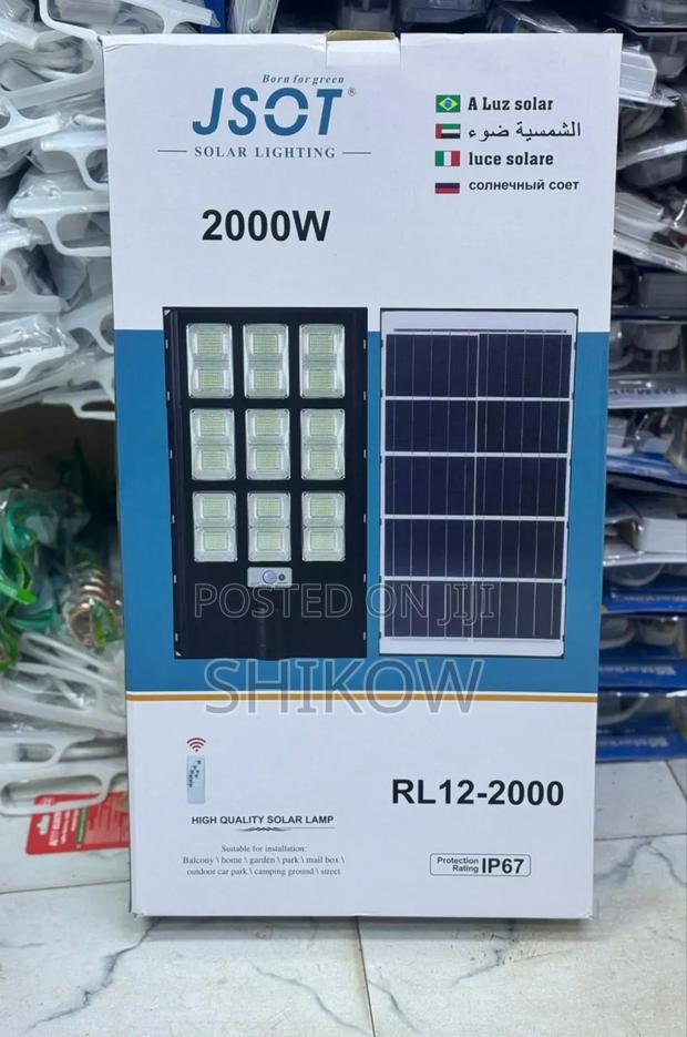 2000w Jsot Solar Lamp - main view