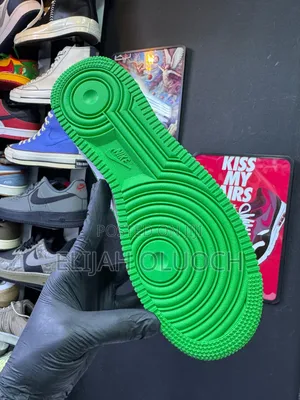 Louis Vuitton X Nike Airforce 1.Green White