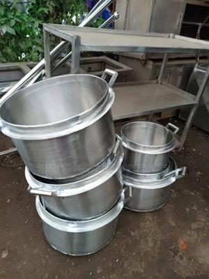 Heavy Aluminum Cooking Pots/Sufuria - main view