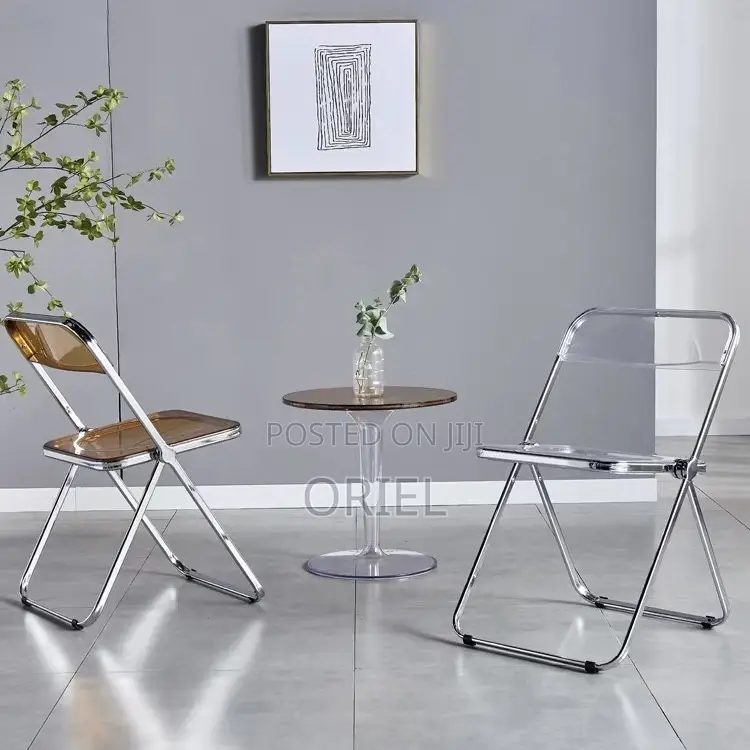 Low-Back Modern Office Armless Folding Chair