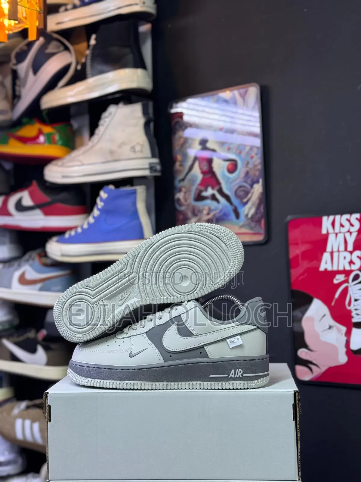 Air Force 1 Crock Grey.