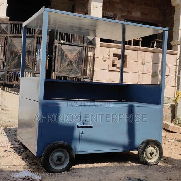 Food Cart Trolley – Made to SpecificationWe Fabricate Brand Food
