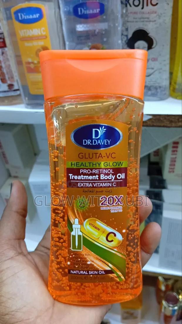 Dr.Davey Gluta-Vc Healthy Glowing Body Oil - main view