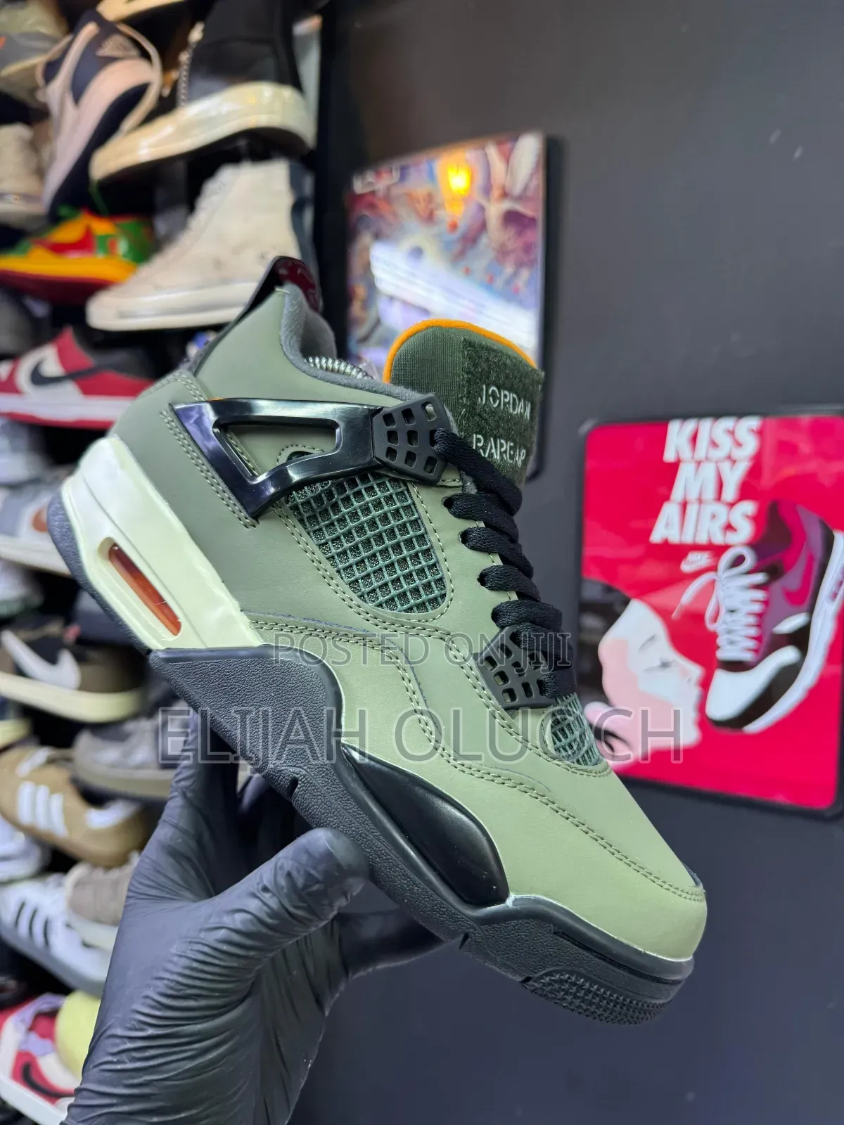 Undefeated X Air Jordan 4.
Sizes
