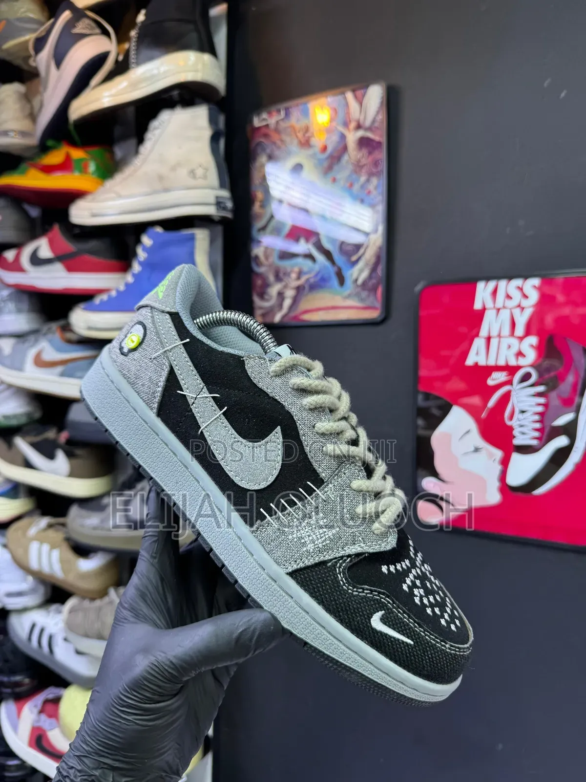 Nike Air Jordan 1 Zion Williams “Voodoo”
Black Grey