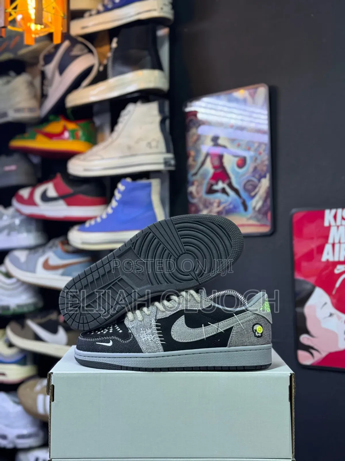 Nike Air Jordan 1 Zion Williams “Voodoo”
Black Grey