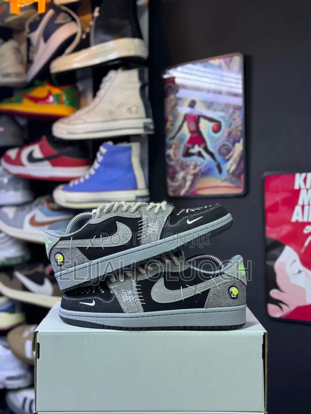 Nike Air Jordan 1 Zion Williams “Voodoo”
Black Grey