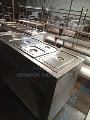 S.S Display Food Warmer Without Glass Cover