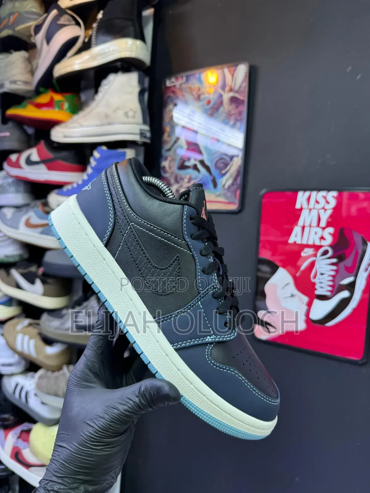 Air Jordan 1 Low ‘Black Obsidian Sail’