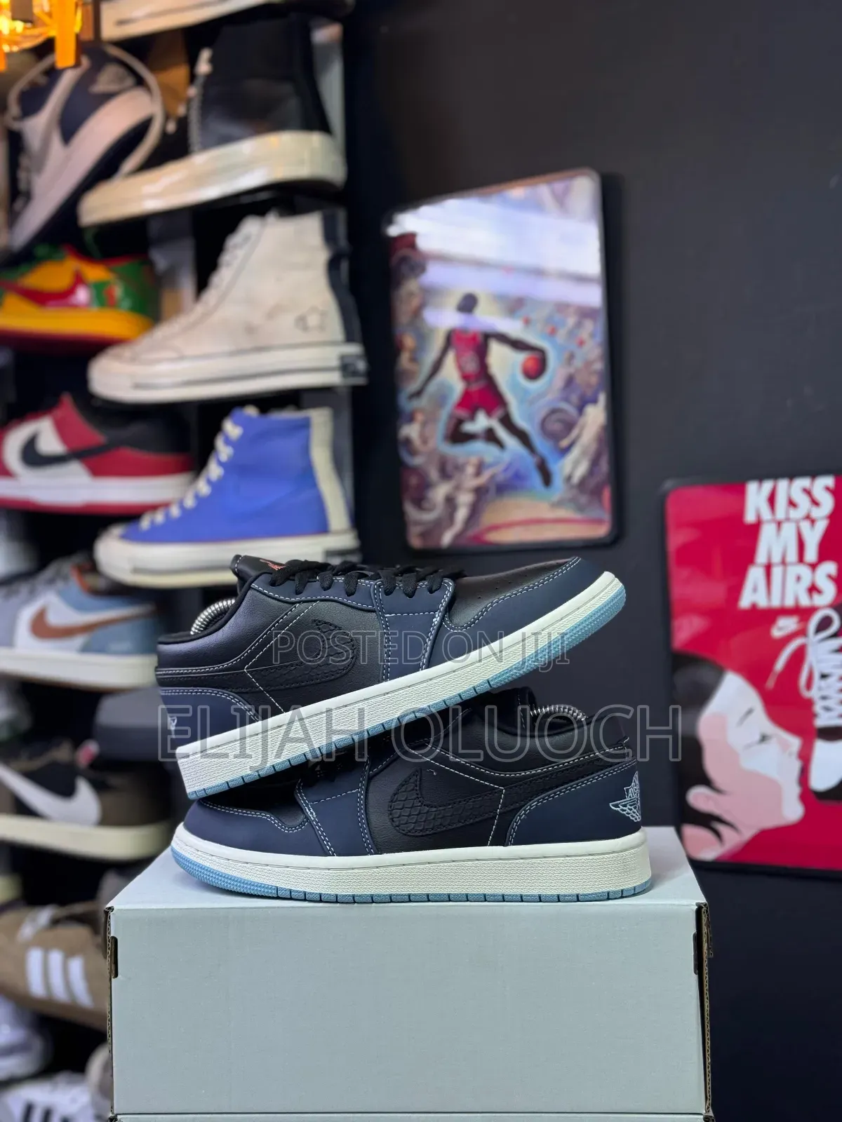 Air Jordan 1 Low ‘Black Obsidian Sail’