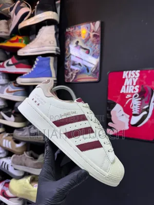 Adidas Originals Suprstar “Red/Burgundy Stripes”