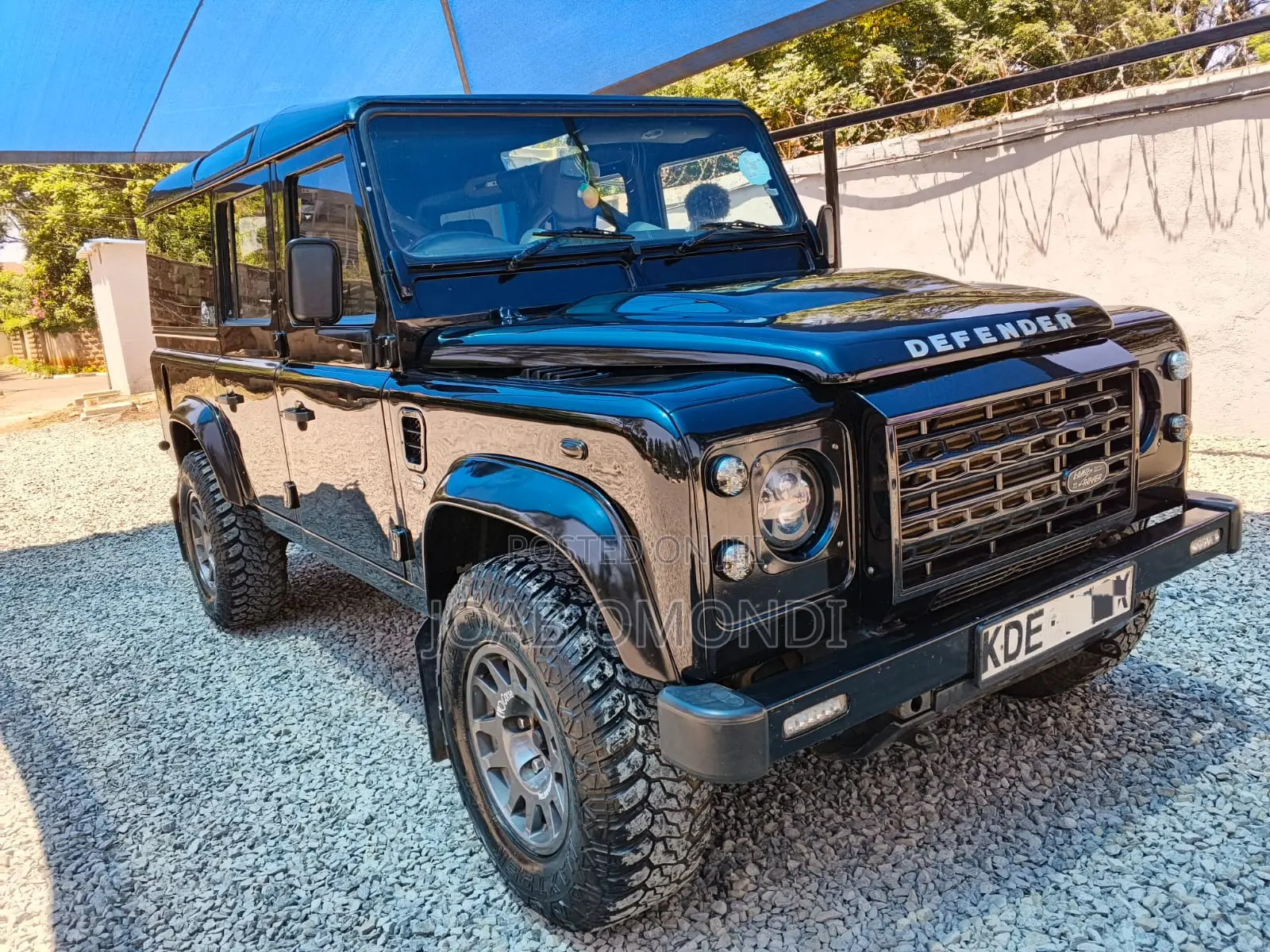Land Rover Defender Puma 110 2.4 TD 2009 Black