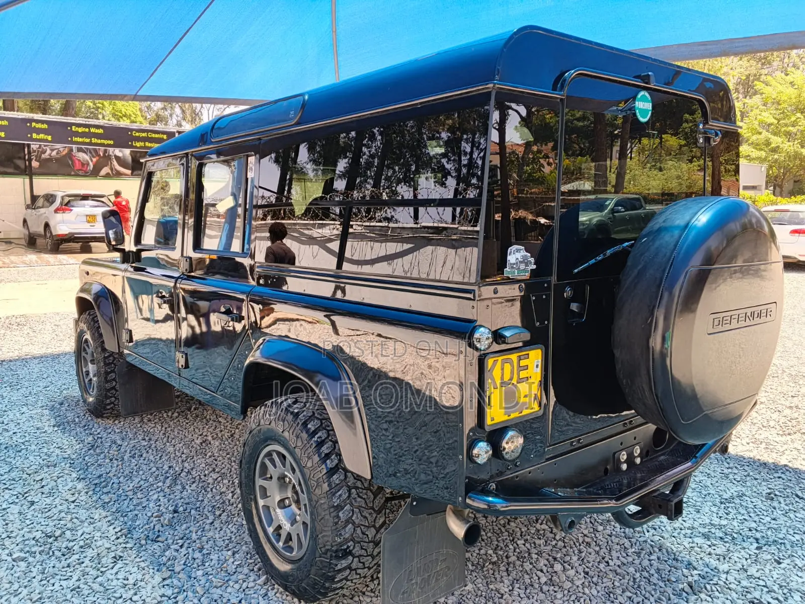 Land Rover Defender Puma 110 2.4 TD 2009 Black