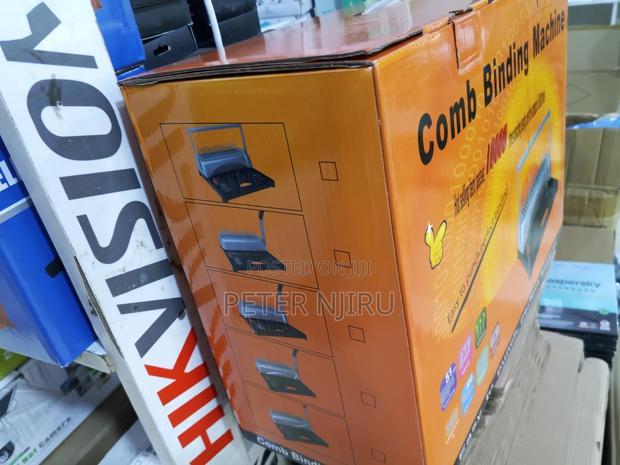 Comb A4 Binding Machine Ideal For Cyber/Schools/ Offices - thumbnail 4