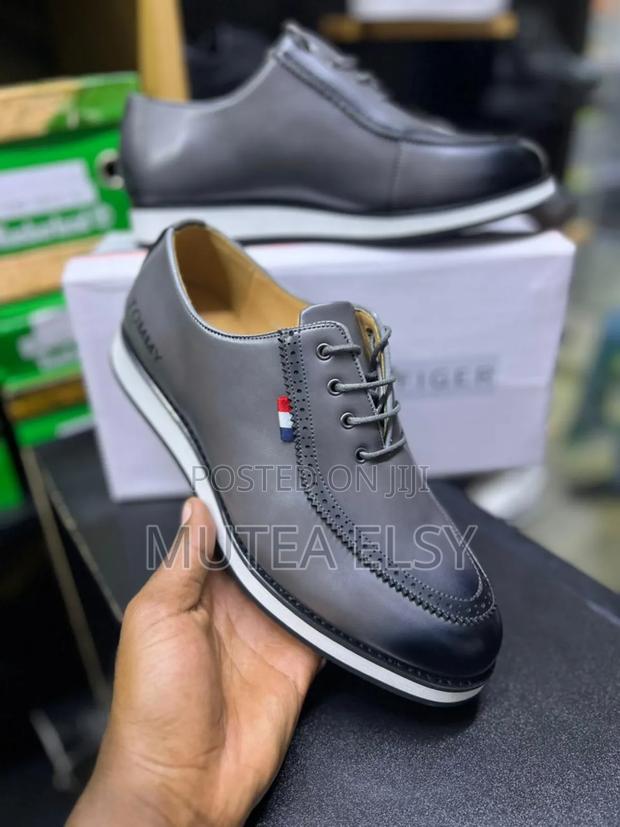 Ash Grey Tommy Hilfiger Casual Shoes - main view