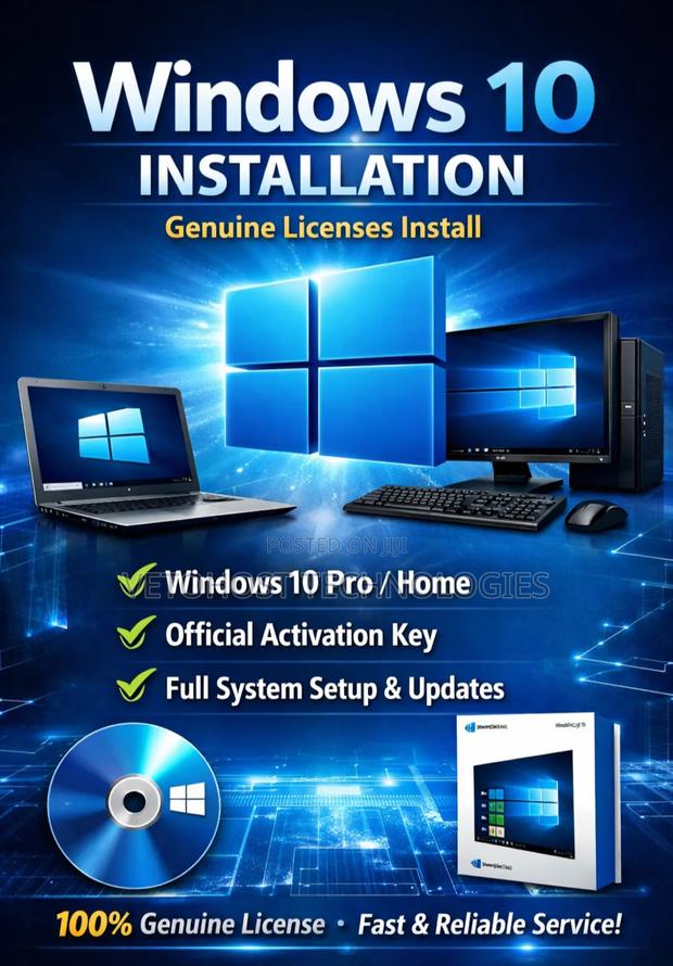 Windows 10 Installation — Genuine Licenses Install - main view