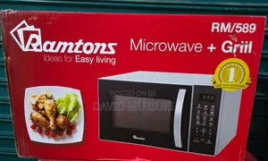 Ramtons 23litres Rm589 Microwave With Grill Rm589 (Silver)
