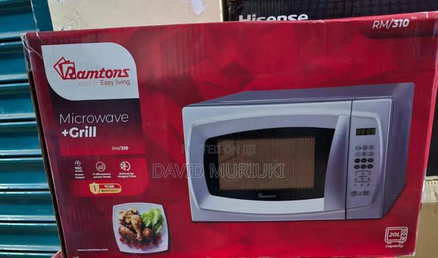 Ramtons Microwave Digital 20litres With Grill Rm310.