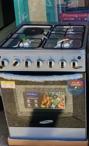 60*60 Ecomax 3+1 Standing Cooker With Free Gas Pipe.