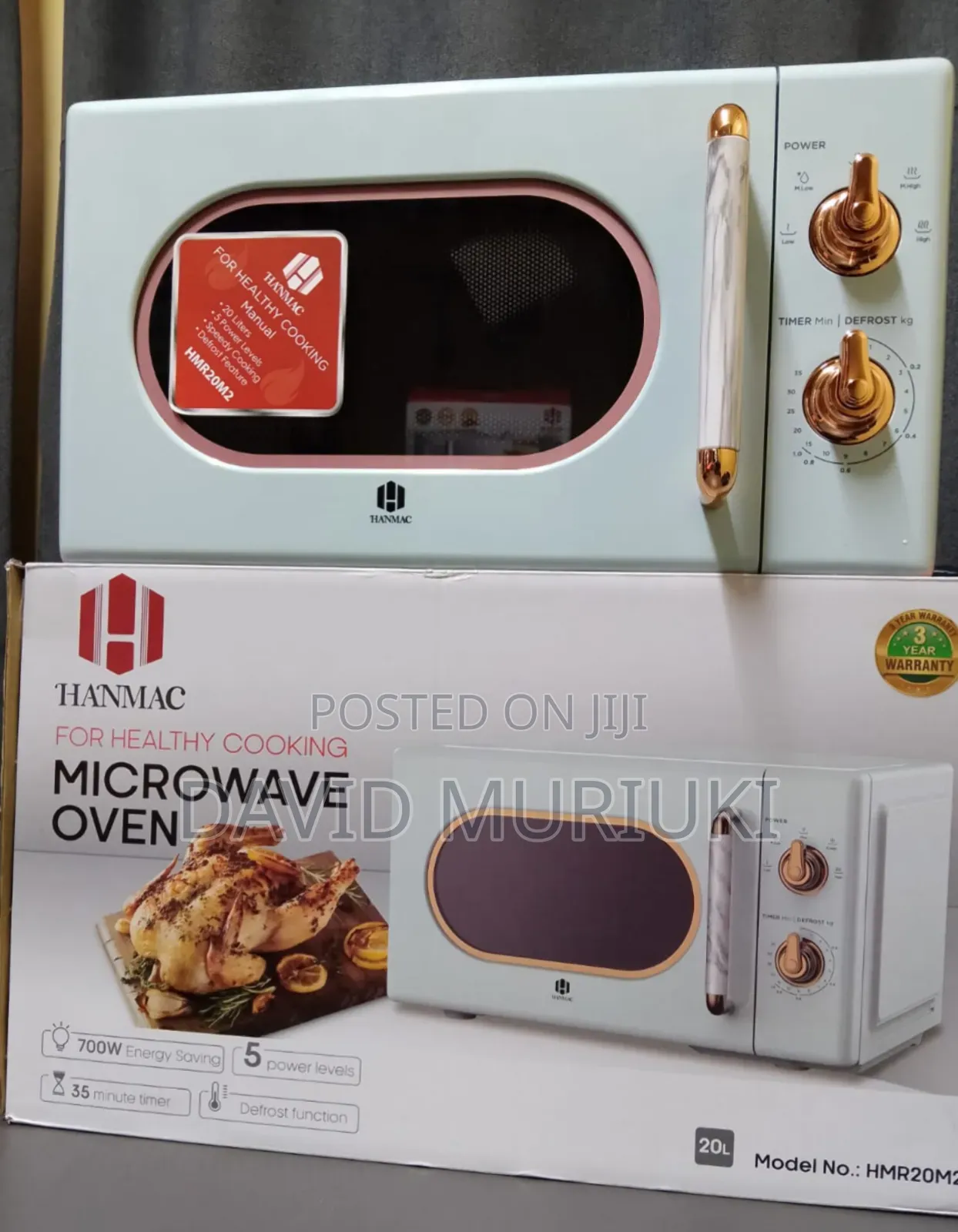Hanmac 20l Manual Microwave (3 Years Warranty)
