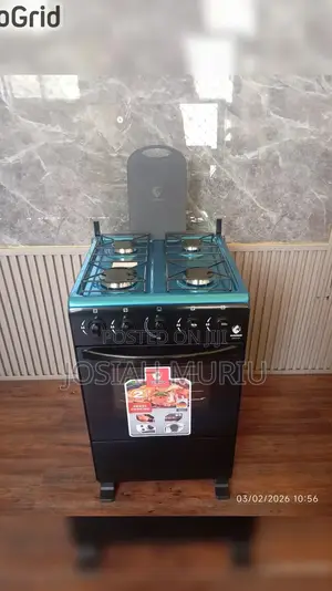 Euroken Full Gas Euro-55-4g Auto Ignition With Free Chopping Board