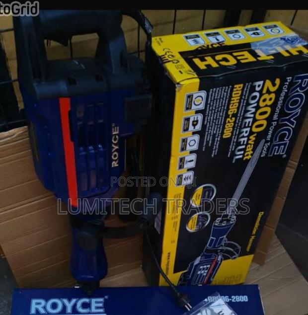 Royce Demolition Hammer Drill 2800 Watts - main view