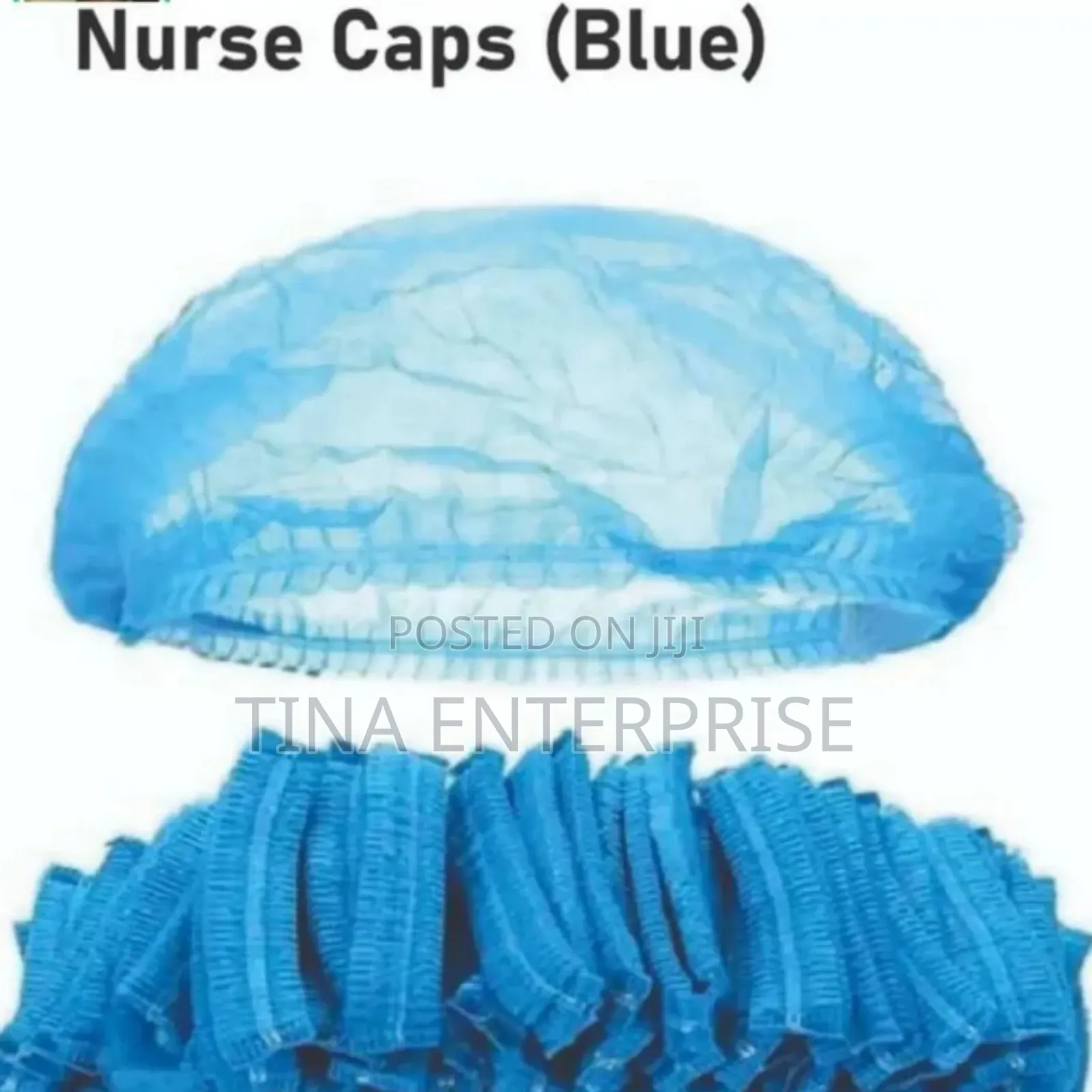 Disposable Hairnets (White, Blue & Black)