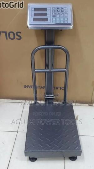 300kg Platform Scale Small Base With Rail - thumbnail 2