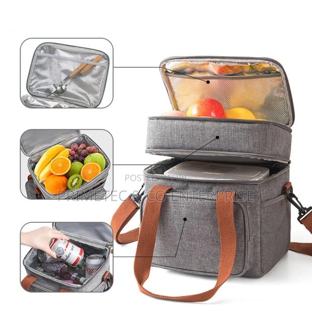Brivilas Branded 2 Layer Insulated Food Bag