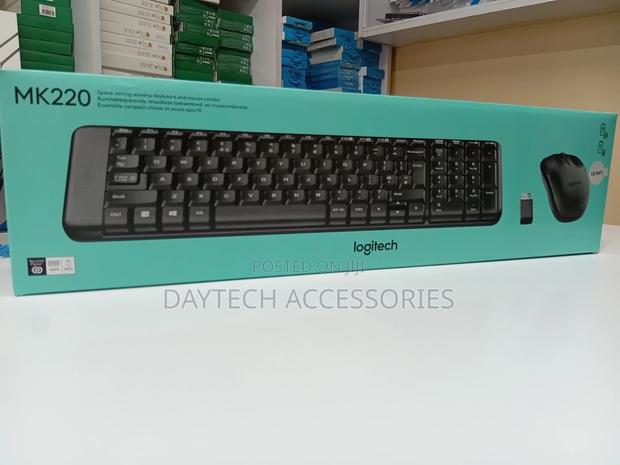 Logitech Mk220 Compact Wireless Keyboard Mouse Combo