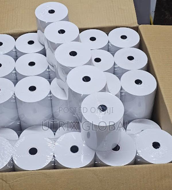 80mm Thermal Roll For Retail Receipt Printing - main view