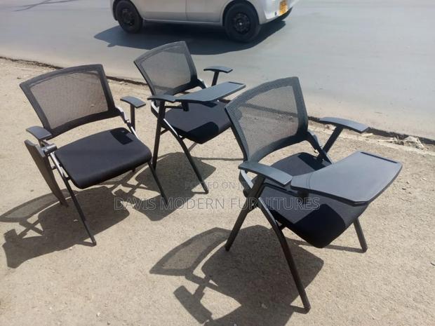 Ergonomic Training Chair With Writing Tablet