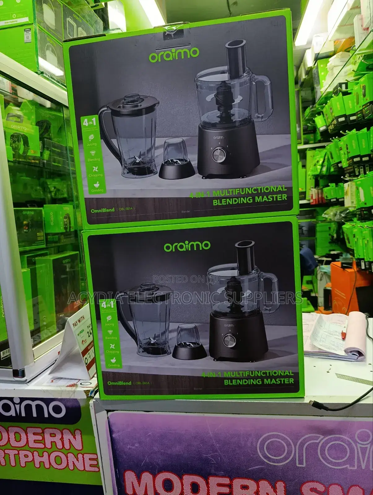 Oraimo Omniblend 4in 1 Multifunctional Blending Master Blender