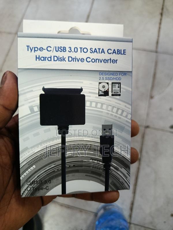 Type-C/Usb 3.0 to Sata Hard Disk Drive Converter Cable. - thumbnail 2